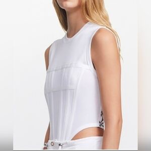 DION LEE rib corset tank size 2